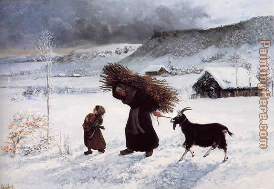 Gustave Courbet Poor Woman of the Village